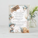Search for cowboy baby boy shower invitations Watercolor