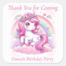 Search for thank you unicorn stickers Children