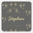 Search for monogrammed snowflake stickers Festive