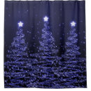 Search for blue christmas shower curtains Xmas
