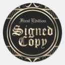 Search for gothic stickers Black and gold