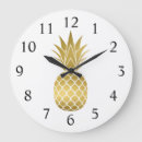 Search for gold pineapple clocks Fruit