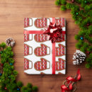 Search for mittens wrapping paper Festive
