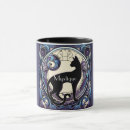 Search for purple cat mugs Vintage