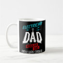 Search for electrician dad mugs Father