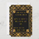 Search for art deco wedding thank you cards Contemporary