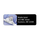 Search for west highland terrier return address labels Dogs