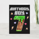 Search for 7 year old boy birthday cards Cute