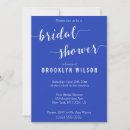 Search for royal blue and white invitations Calligraphy