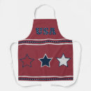 Search for stars and stripes aprons 4th of july