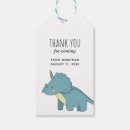 Search for dinosaur gift tags Blue