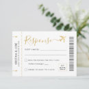Search for ticket wedding rsvp cards travel