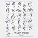 Search for sign language blankets Deaf