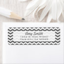 Search for charcoal return address labels Dark grey