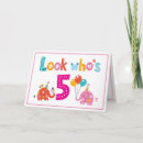 Search for girl 5th birthday cards For kids