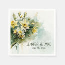 Search for daffodil napkins Leaves