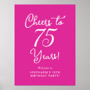 Search for 75th birthday party decor Welcome