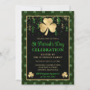 Search for elegant st patricks day invitations Gold