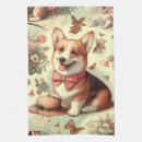 Search for corgi tea towels Puppy