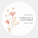 Search for earth tone wedding stickers Modern minimalist