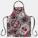 Search for dia de los muertos aprons Illustration