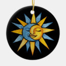 Search for sun symbol christmas tree decorations Moon