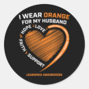 Search for i wear orange for my stickers Husband