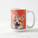Search for and corgi coffee mugs Cute dog