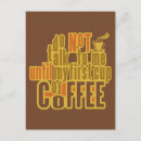 Search for silence postcards Retro