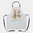 Search for monogram b aprons Modern