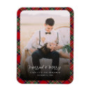 Search for christmas card magnets Plaid