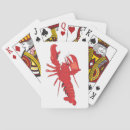 Search for lobster playing cards Crustacean