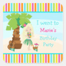 Search for hawaiian girl stickers Birthday