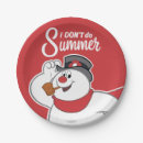 Search for frosty the snowman plates Kids cartoon