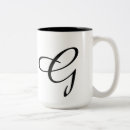 Search for the letter g mugs Alphabet