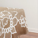 Search for burlap tablecloths Elegant