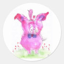 Search for cute pink pig stickers Sow