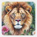 Search for lion art stickers Safari