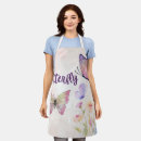 Search for romantic floral design aprons Nature inspired