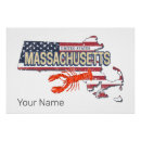 Search for massachusetts map posters City