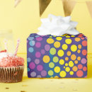 Search for rainbow dots wrapping paper Fun