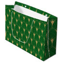 Search for green gold gift bags Pattern