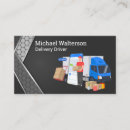 Search for delivery driver business cards Logistics