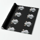 Search for swan wrapping paper Black