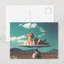 Search for deserted postcards Surreal