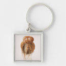Search for red haired key rings Woman