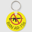 Search for weapons round key rings Gun control