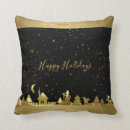 Search for christmas village cushions Illustration