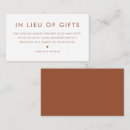 Search for in lieu of enclosure cards Minimalist