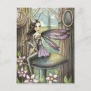Search for wood postcards Fairy